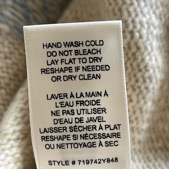 Rebecca Taylor La Vie NWT Fair Isle Sweater Size Medium - Picture 10 of 11